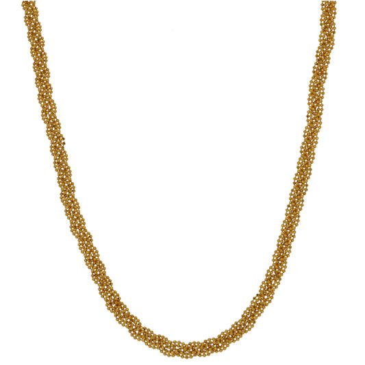 22ct Gold Fancy Necklace 18"