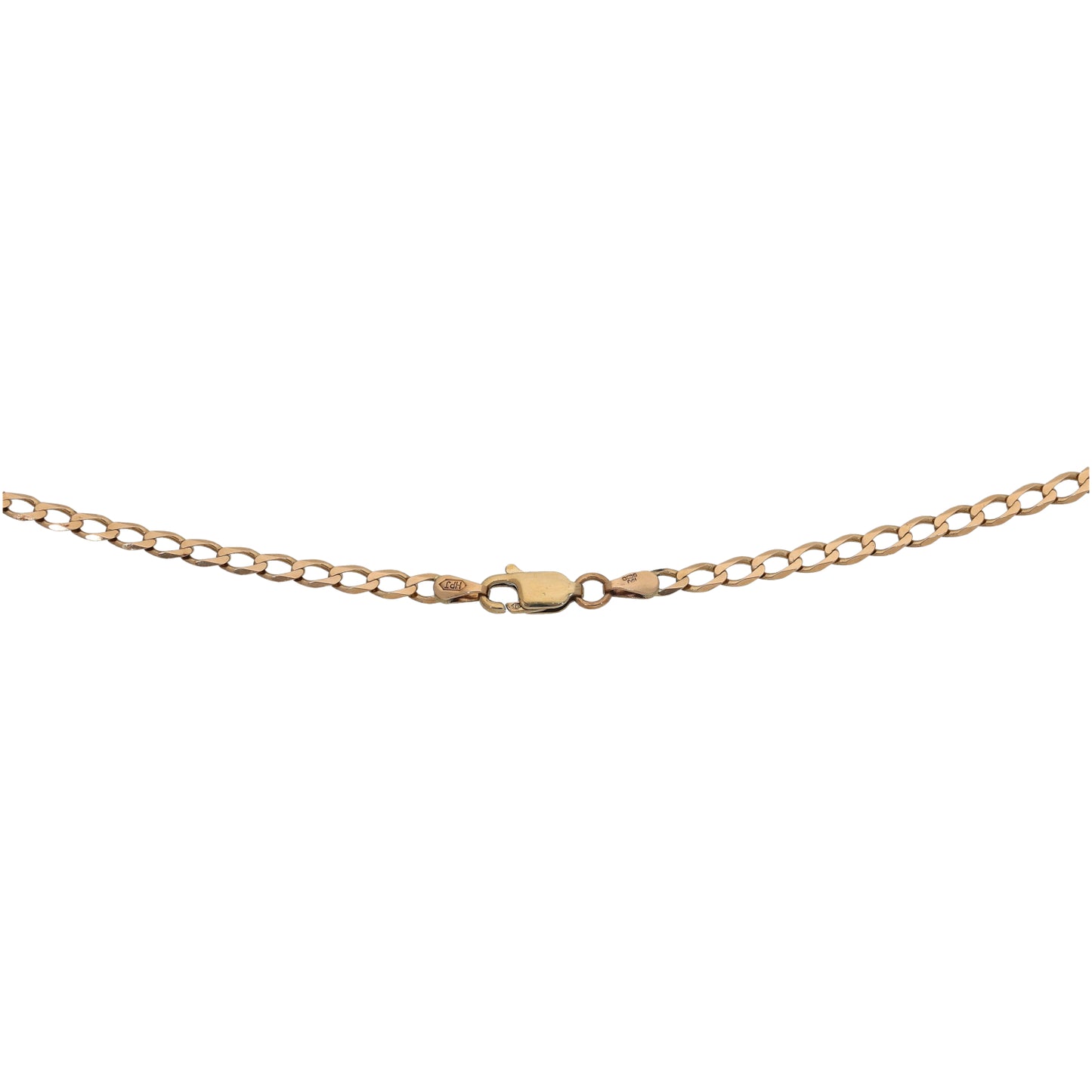 9ct Gold Curb Chain 20"