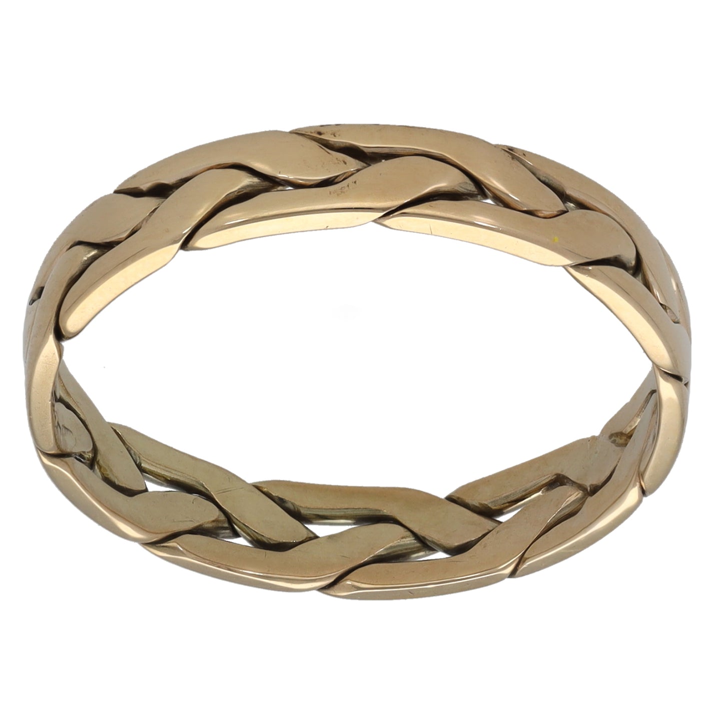 9ct Gold Alternative Ring Size R