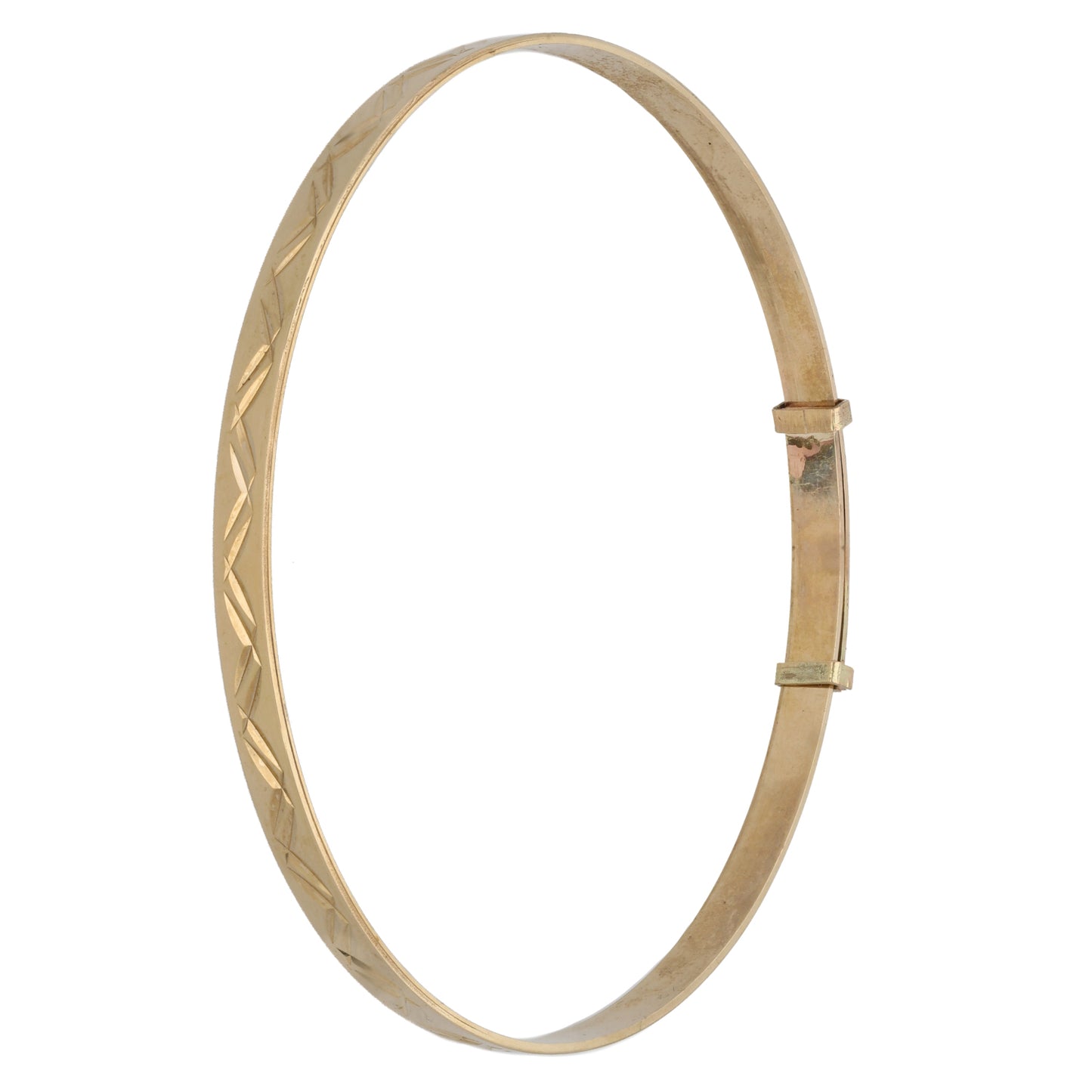 9ct Gold Expanding Bangle