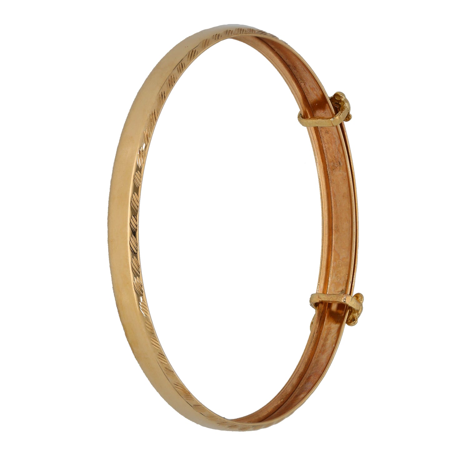 9ct Gold Expanding Bangle