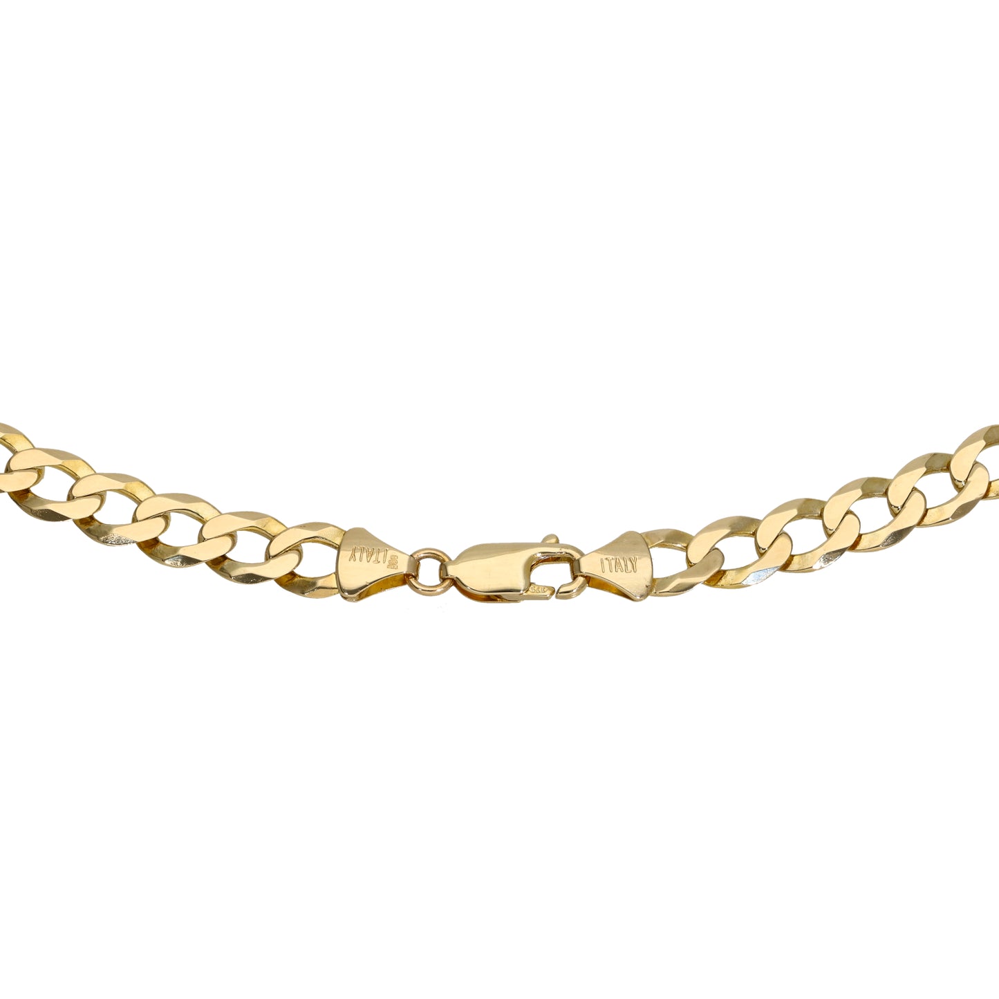 9ct Gold Curb Chain 20"