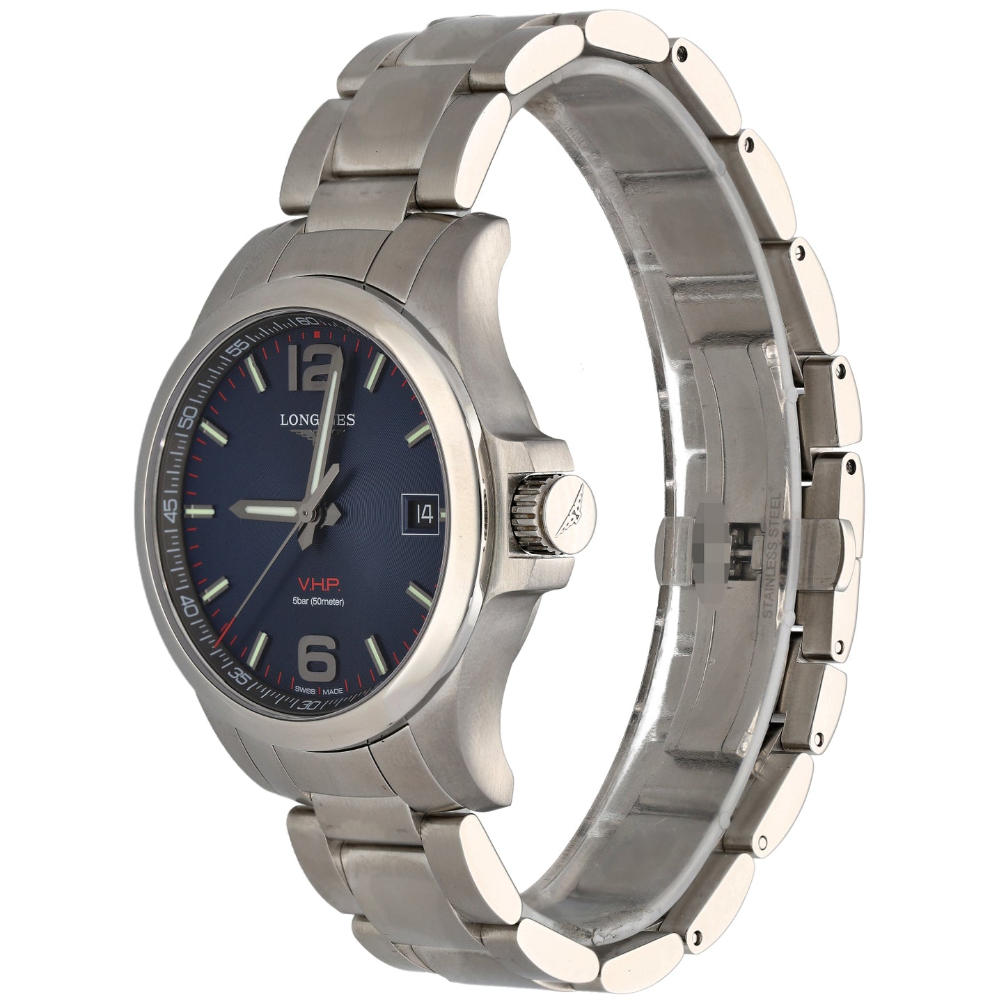 Longines Conquest V.H.P L3.716.4 41mm Stainless Steel Watch