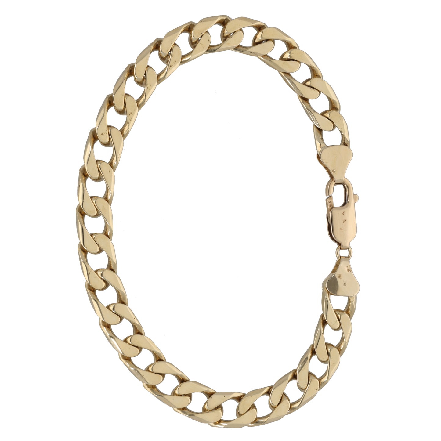 9ct Gold Curb Bracelet