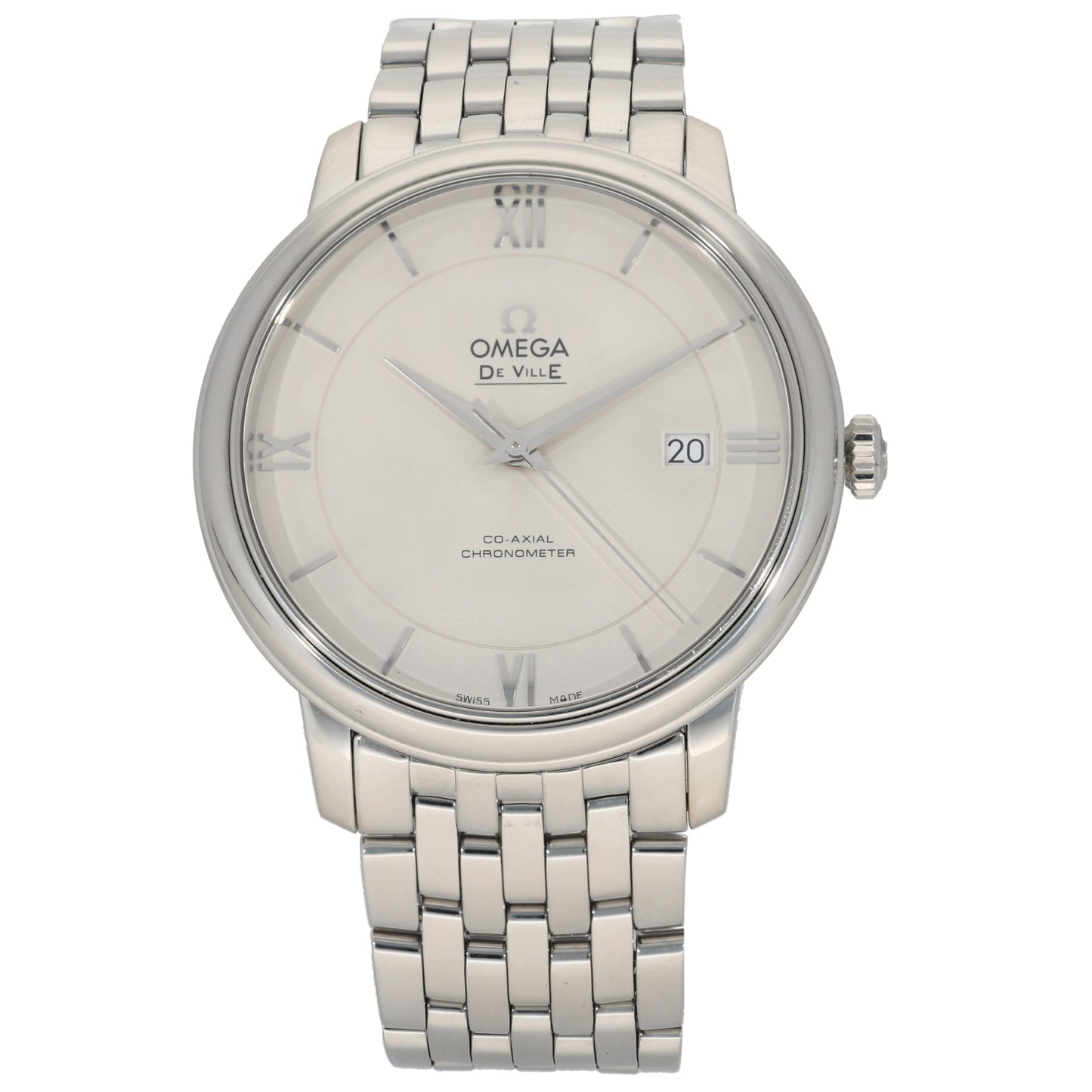 Omega De Ville 424.10.40.20.02.003 39.5mm Stainless Steel Watch