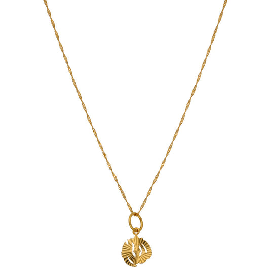 22ct Gold Alternative Pendant With Chain