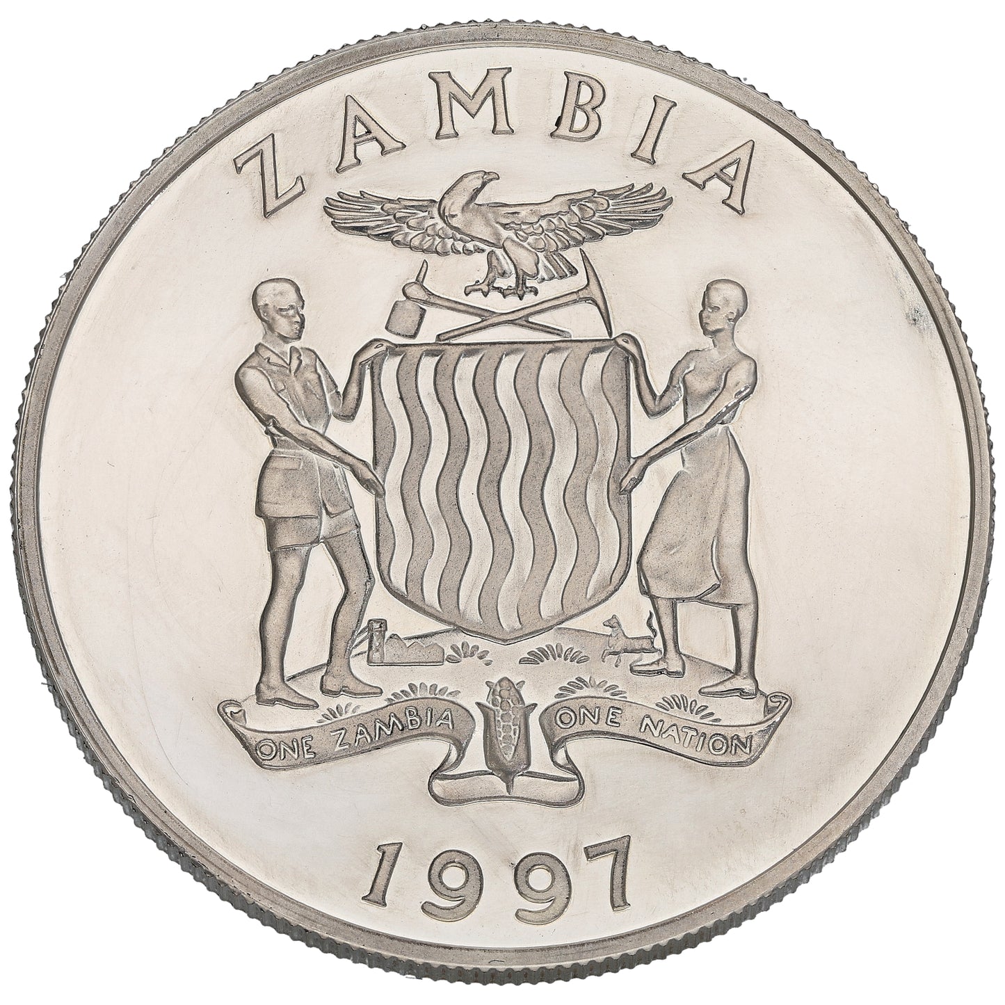 Sterling Silver Elizabeth & Phillip Silver Jubilee Coin 1997