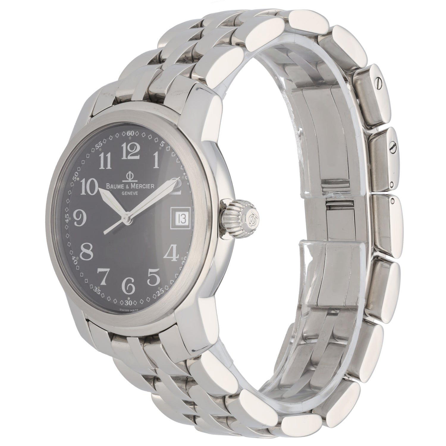 Baume Et Mercier Capeland MV045214 37mm Stainless Steel Watch