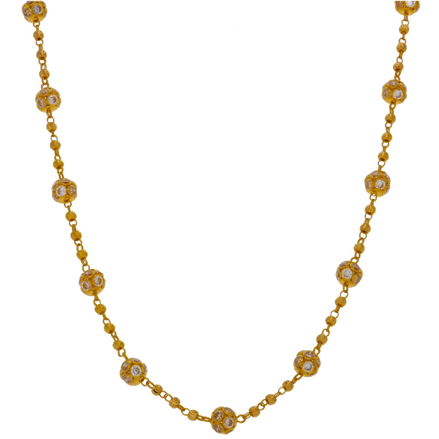 22ct Gold Fancy Necklace 18"