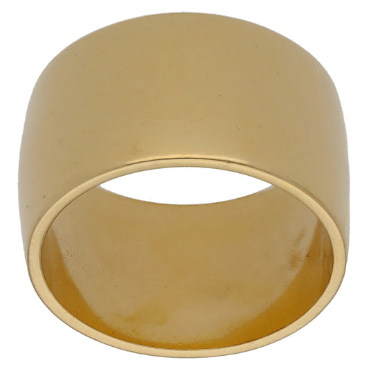 9ct Gold Plain Wedding Ring Size M