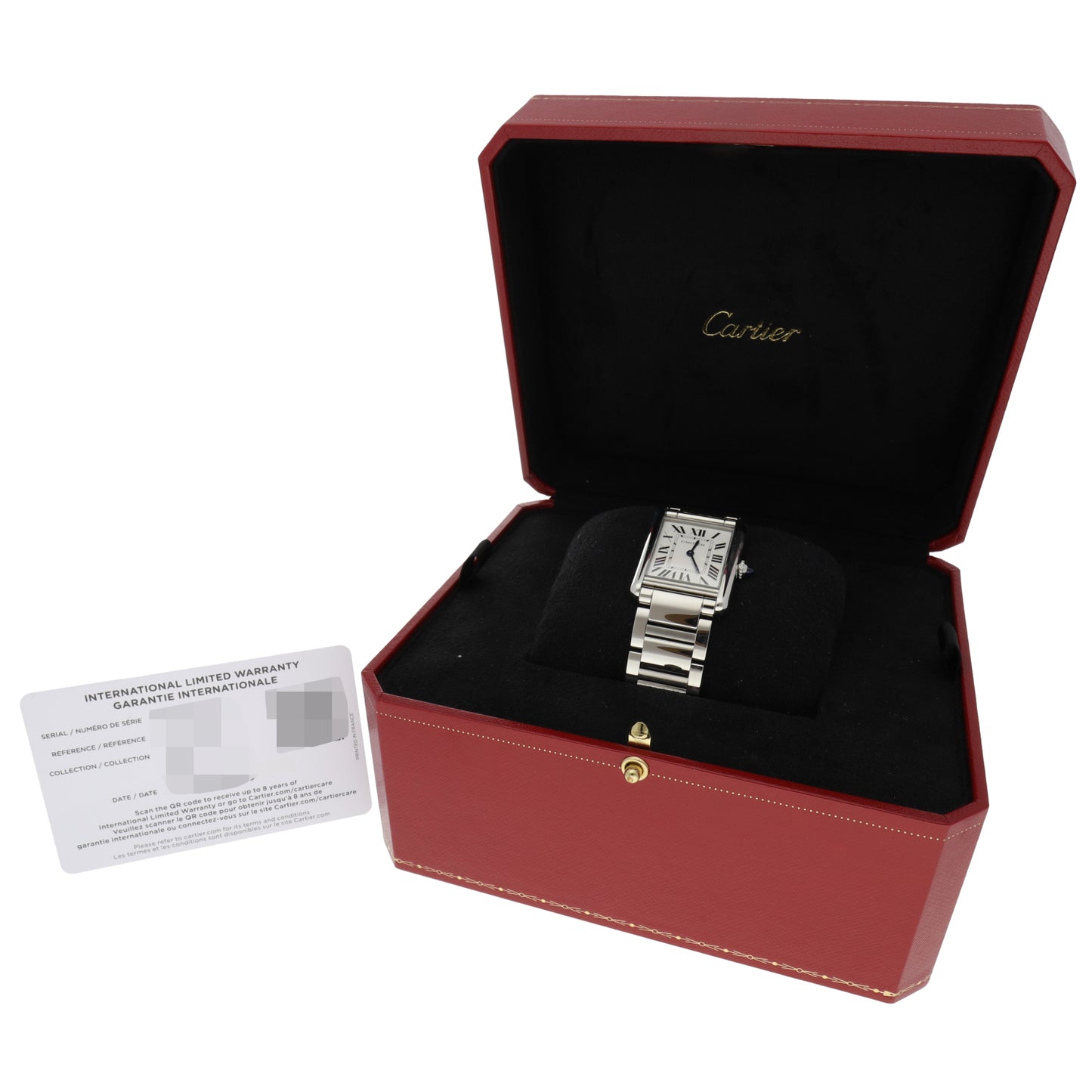 Cartier Tank Must WSTA0052 25.5mm Stainless Steel Watch