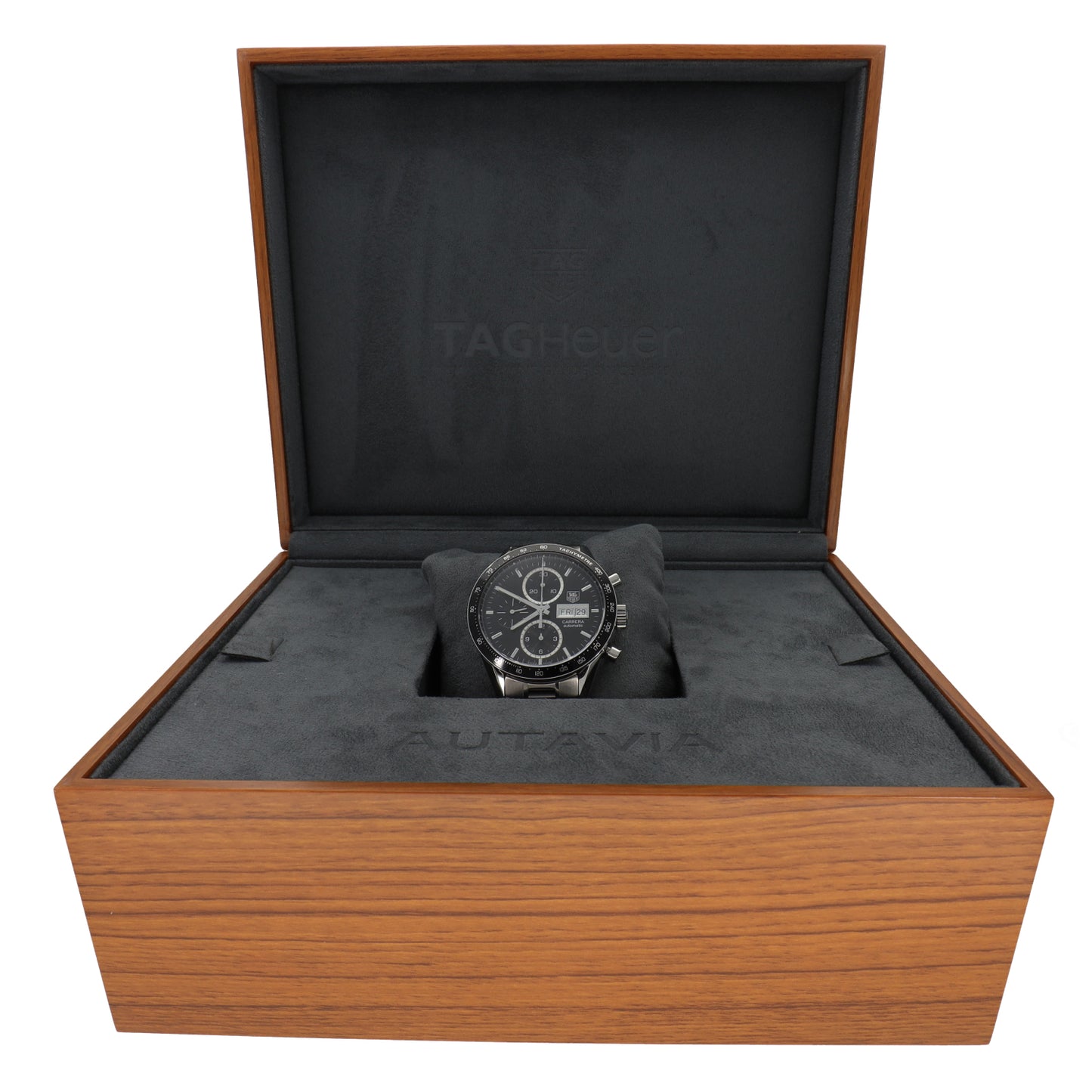 Tag Heuer Carrera CV201AG 41mm Stainless Steel Watch