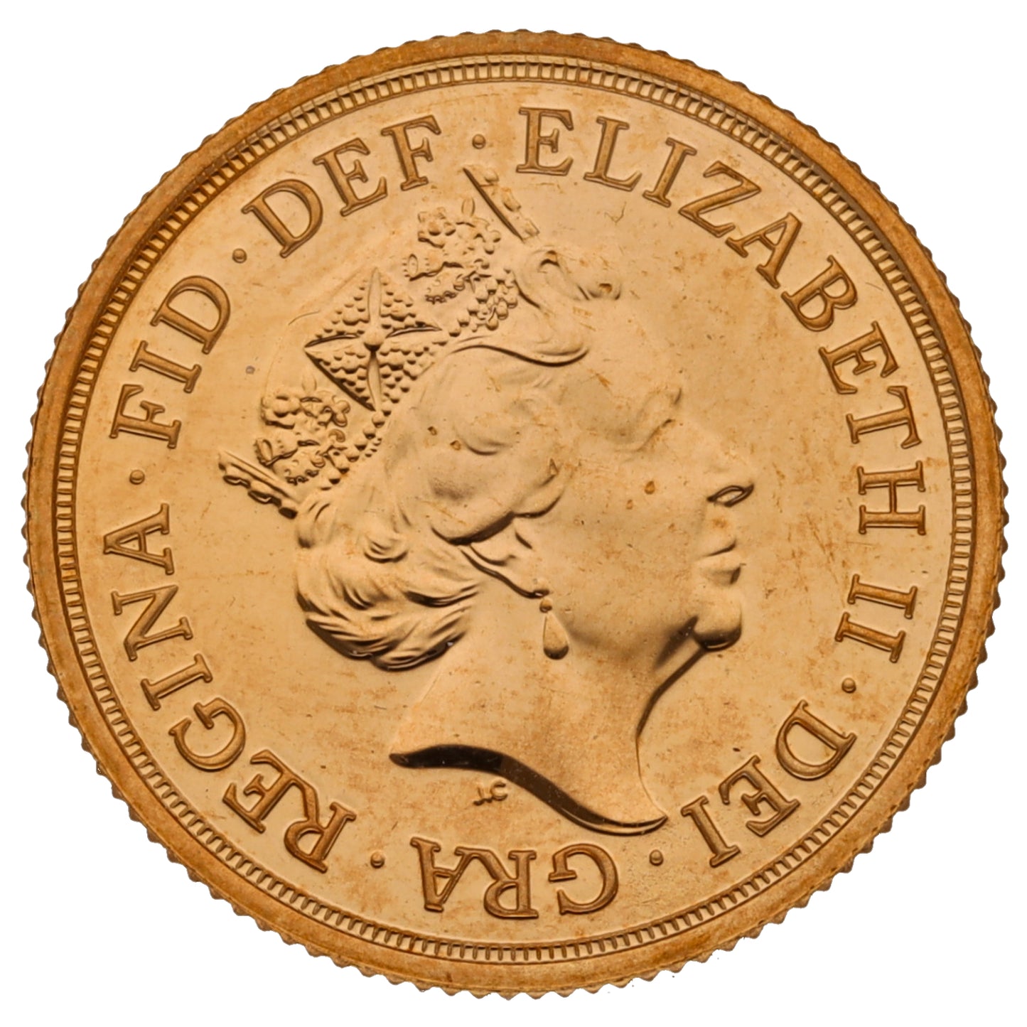22ct Gold Queen Elizabeth II Full Sovereign Coin 2017