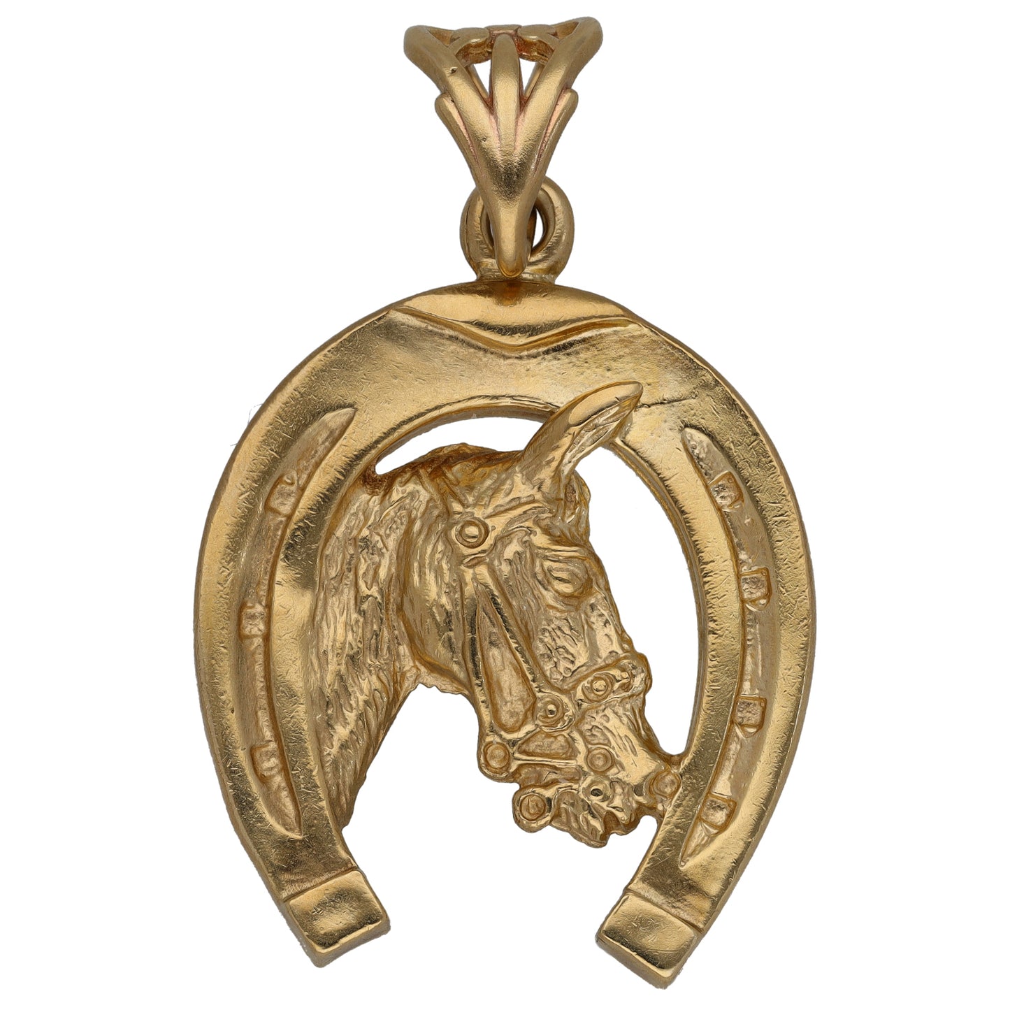 9ct Gold Horseshoe Pendant