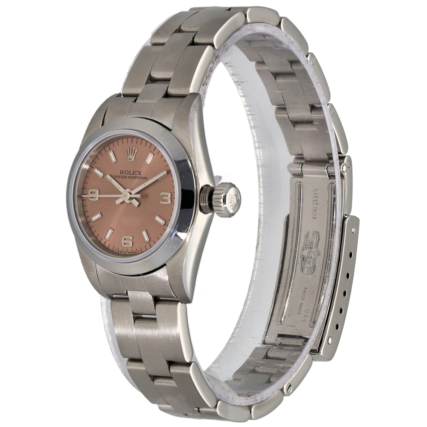 Rolex Oyster Perpetual 67180 24mm Stainless Steel Watch