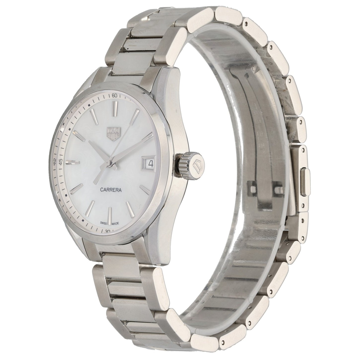 Tag Heuer Carrera WBK1311 36mm Stainless Steel Watch (Ex-Display)