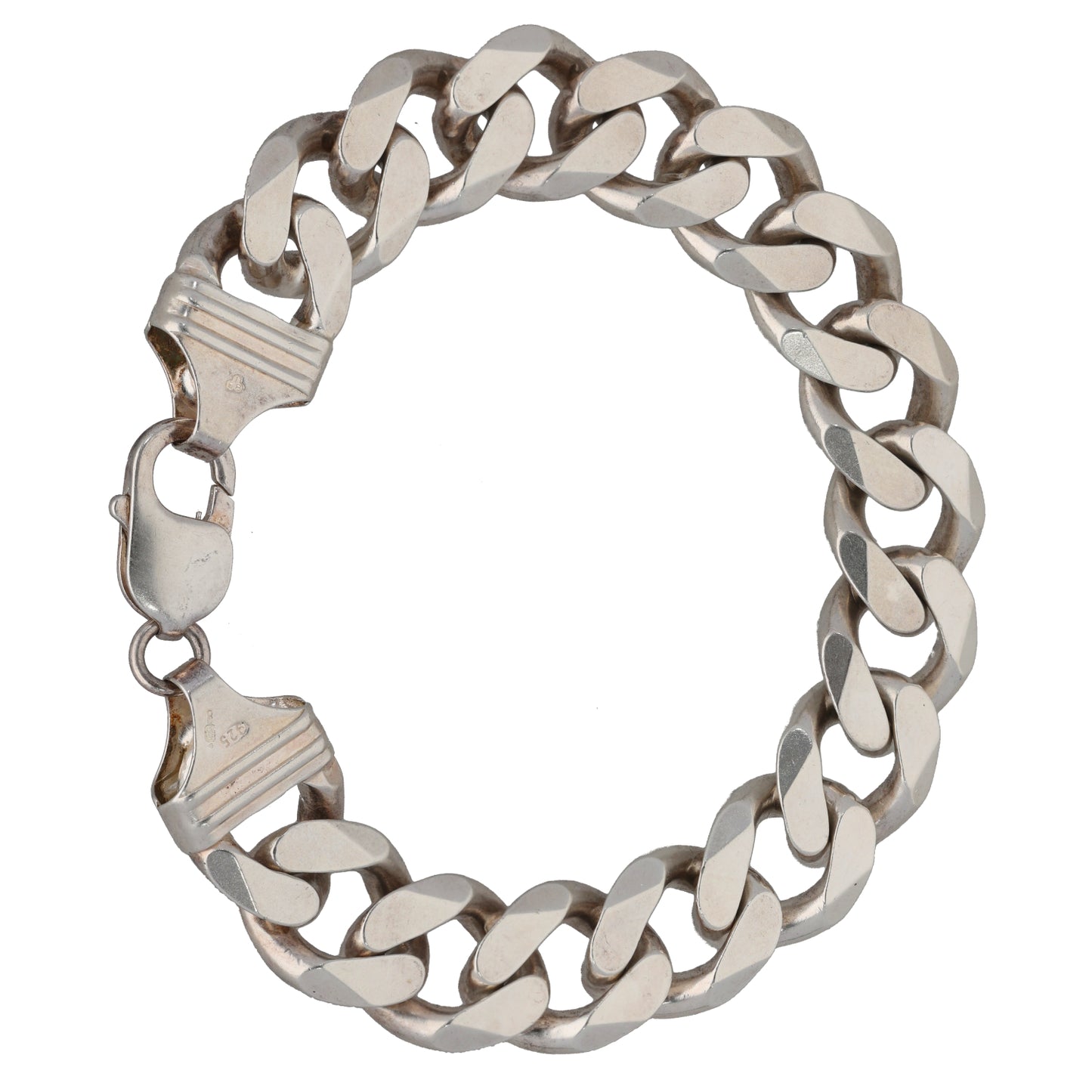 Sterling Silver Curb Bracelet