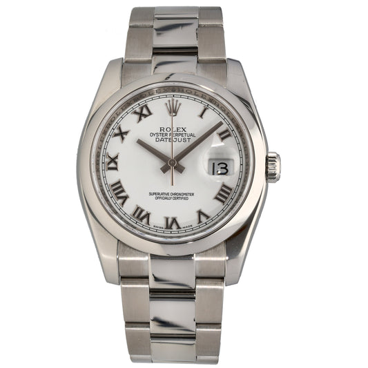 Rolex Datejust 116200 36mm Stainless Steel Watch