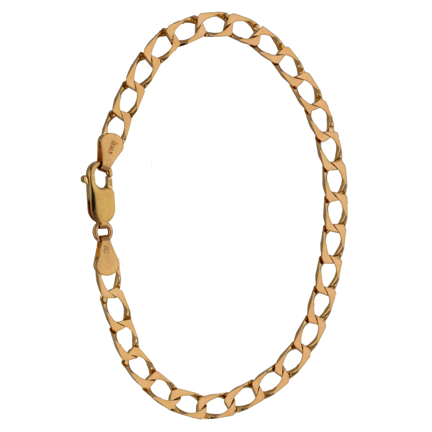 9ct Gold Curb Bracelet