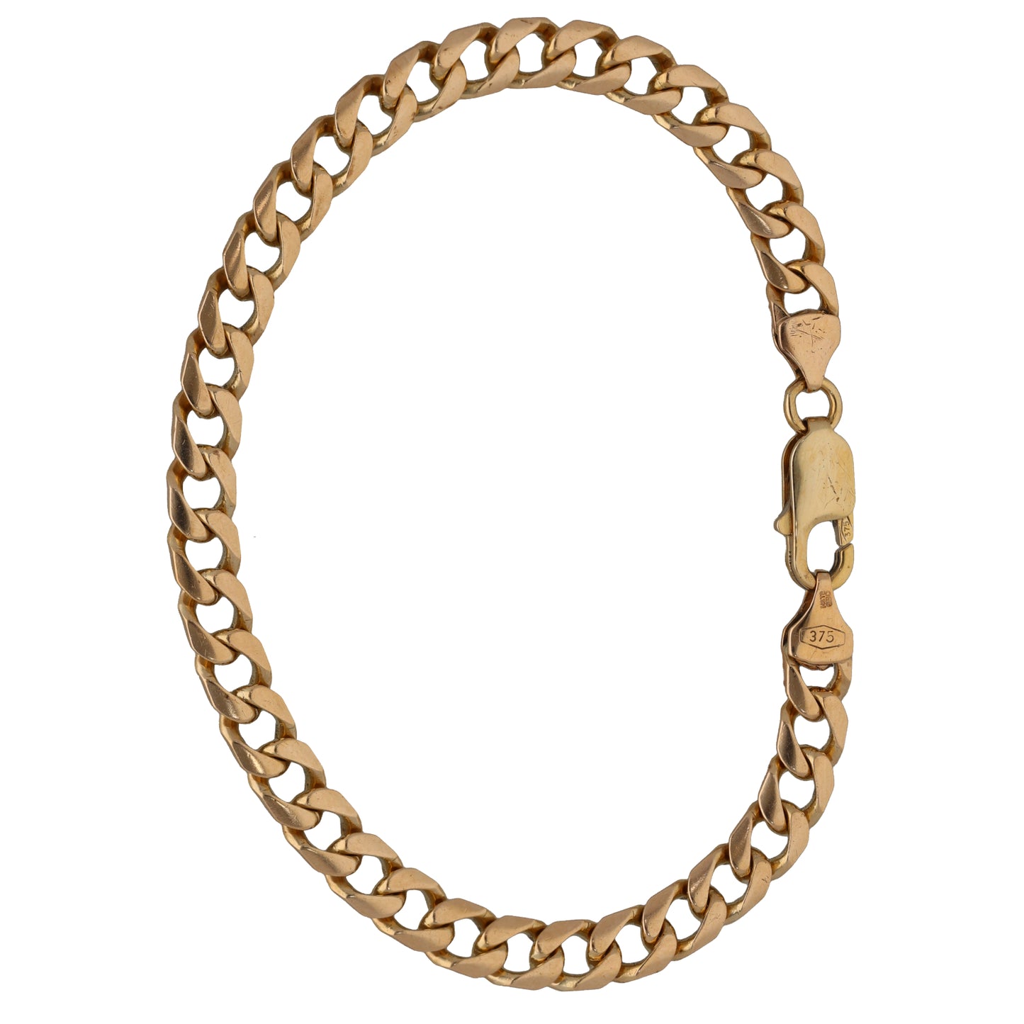 9ct Gold Curb Bracelet