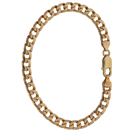 9ct Gold Curb Bracelet