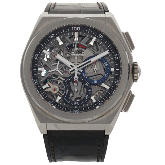 Zenith Defy El Primero 95.9000.9004/78 44mm Titanium Watch (Ex-Display)