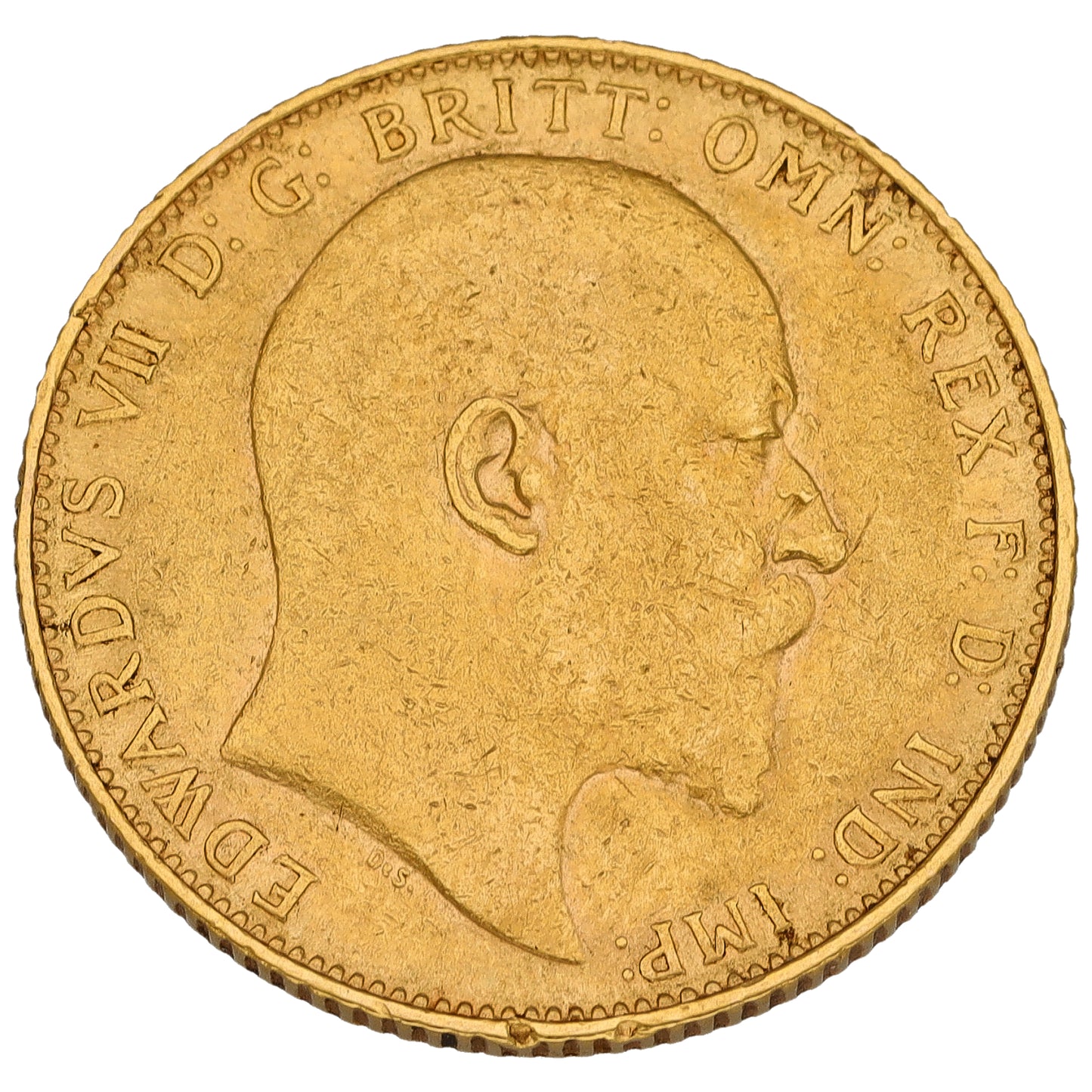 22ct Gold King Edward VII Full Sovereign Coin 1907