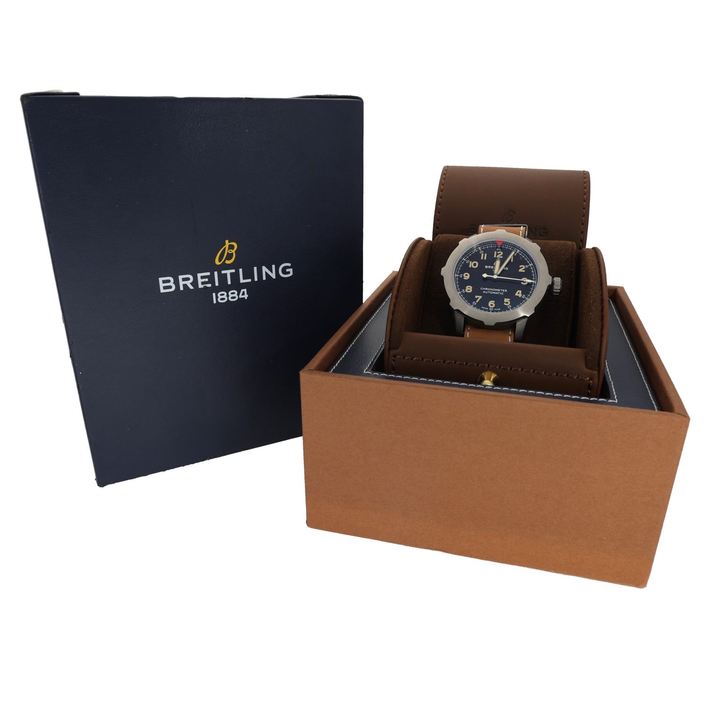 Breitling Super 8 EB2040 46mm Stainless Steel Watch