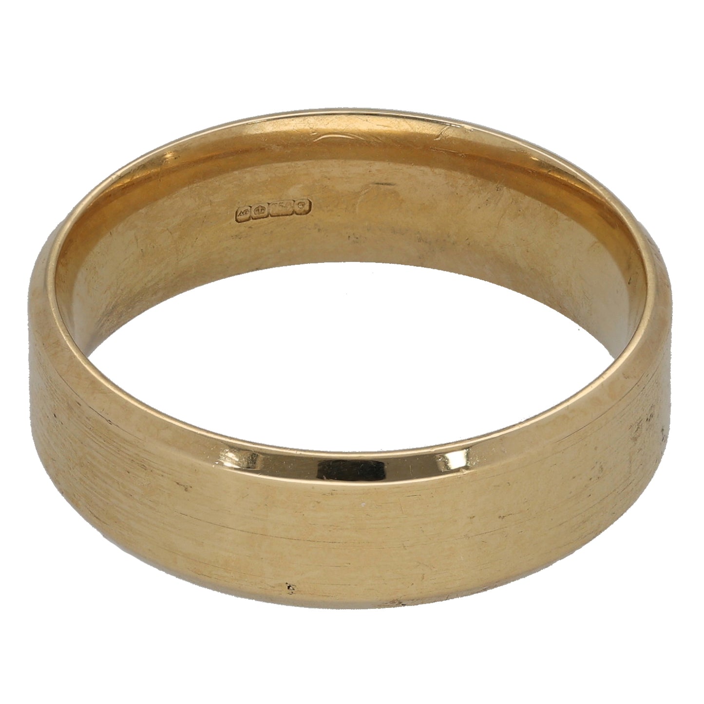 18ct Gold Plain Wedding Ring Size Y