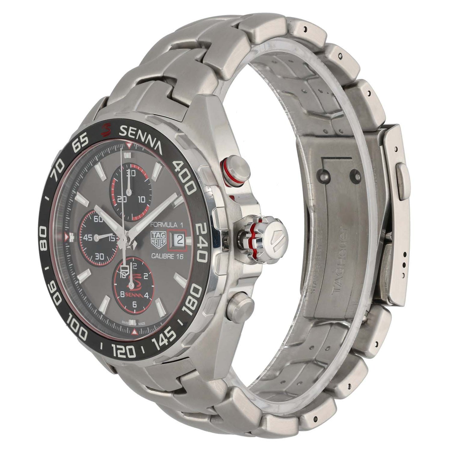 Tag Heuer Formula 1 Senna CAZ201D-0 44m Stainless Steel Watch