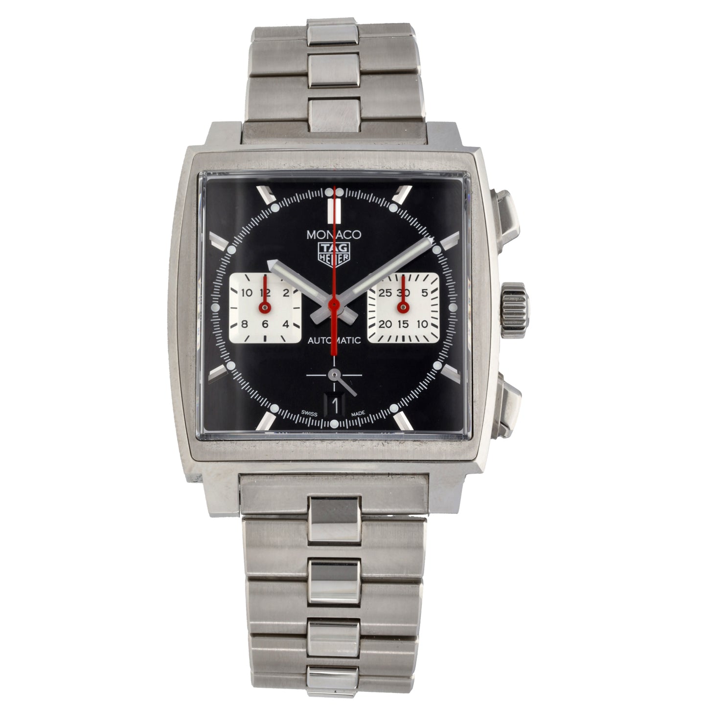 Tag Heuer Monaco CBL2113 39mm Stainless Steel Watch