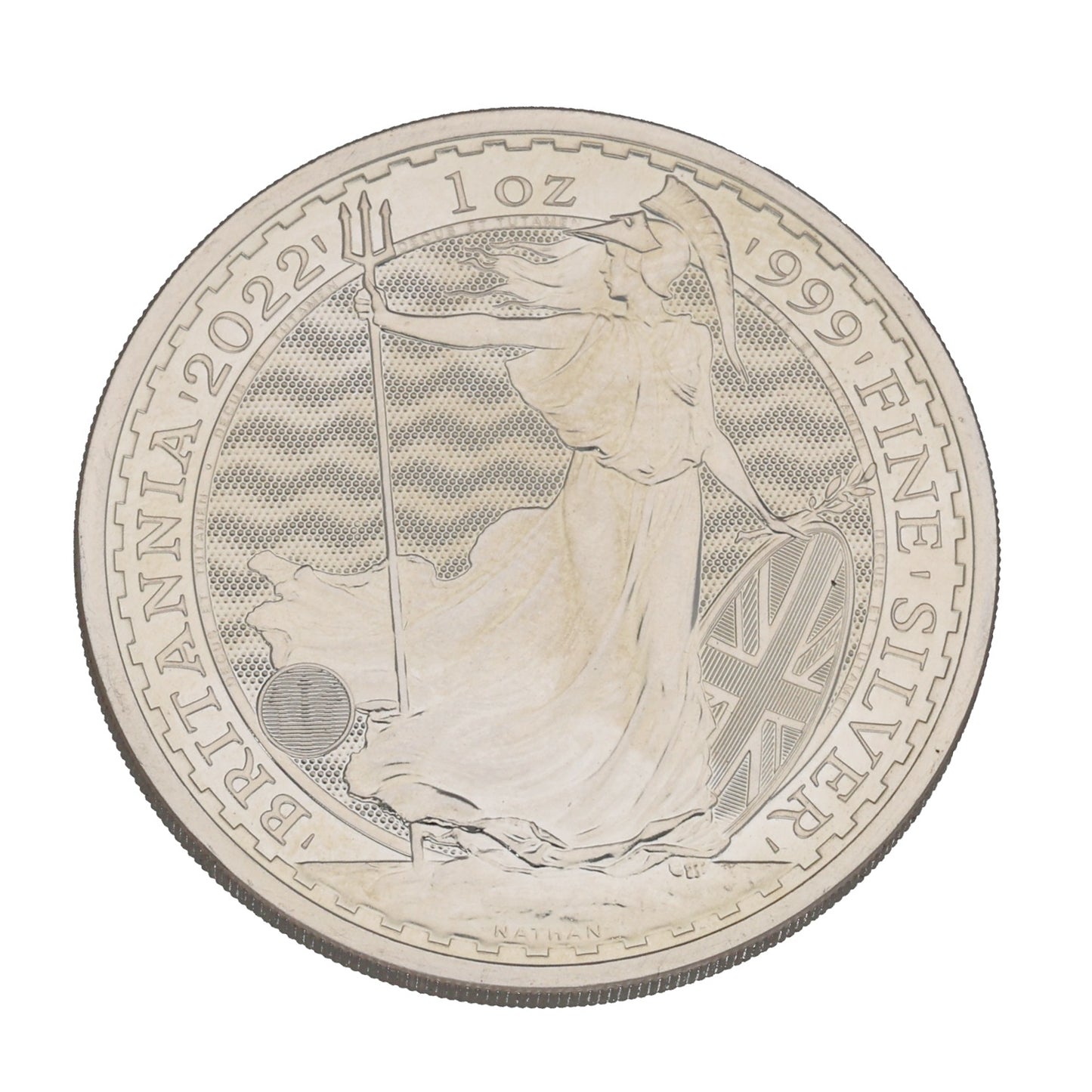 Fine Silver Queen Elizabeth II 1 OZ Britannia Coin 2022