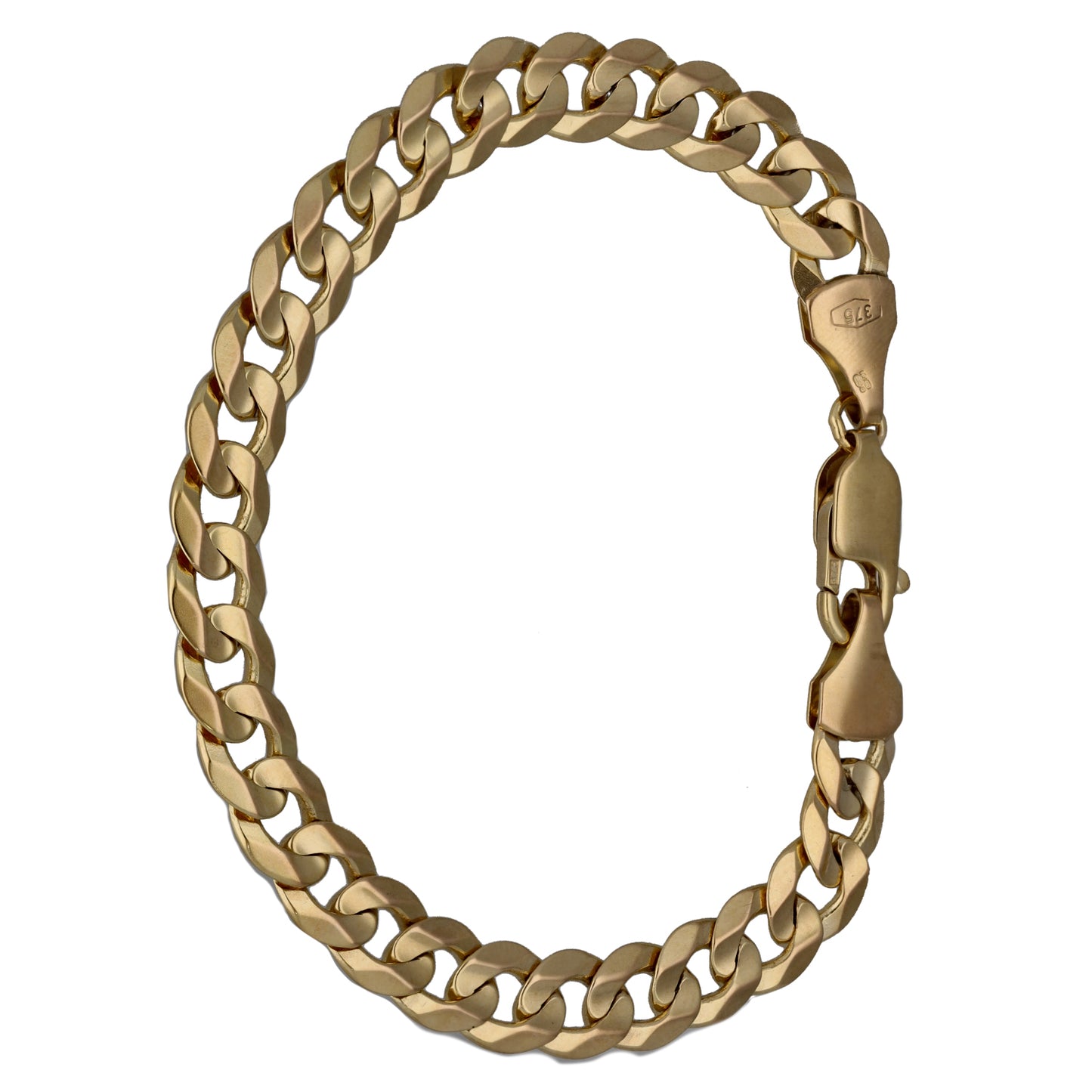 9ct Gold Curb Bracelet
