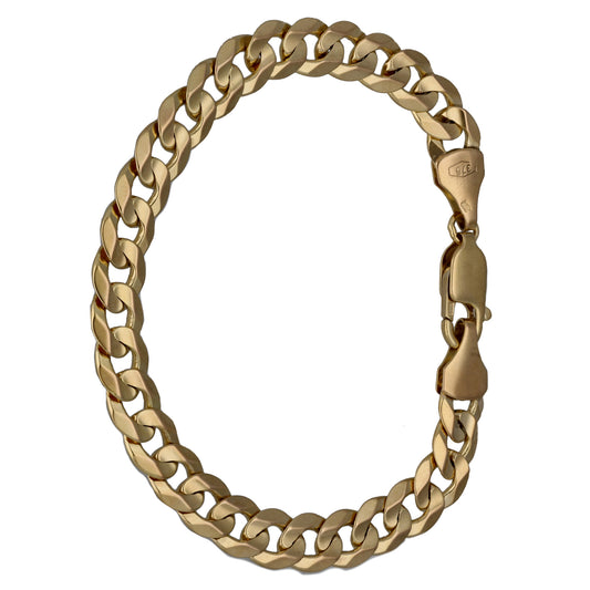 9ct Gold Curb Bracelet