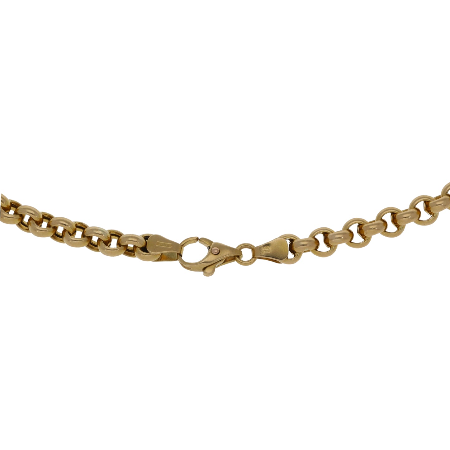 9ct Gold Belcher Chain 20"