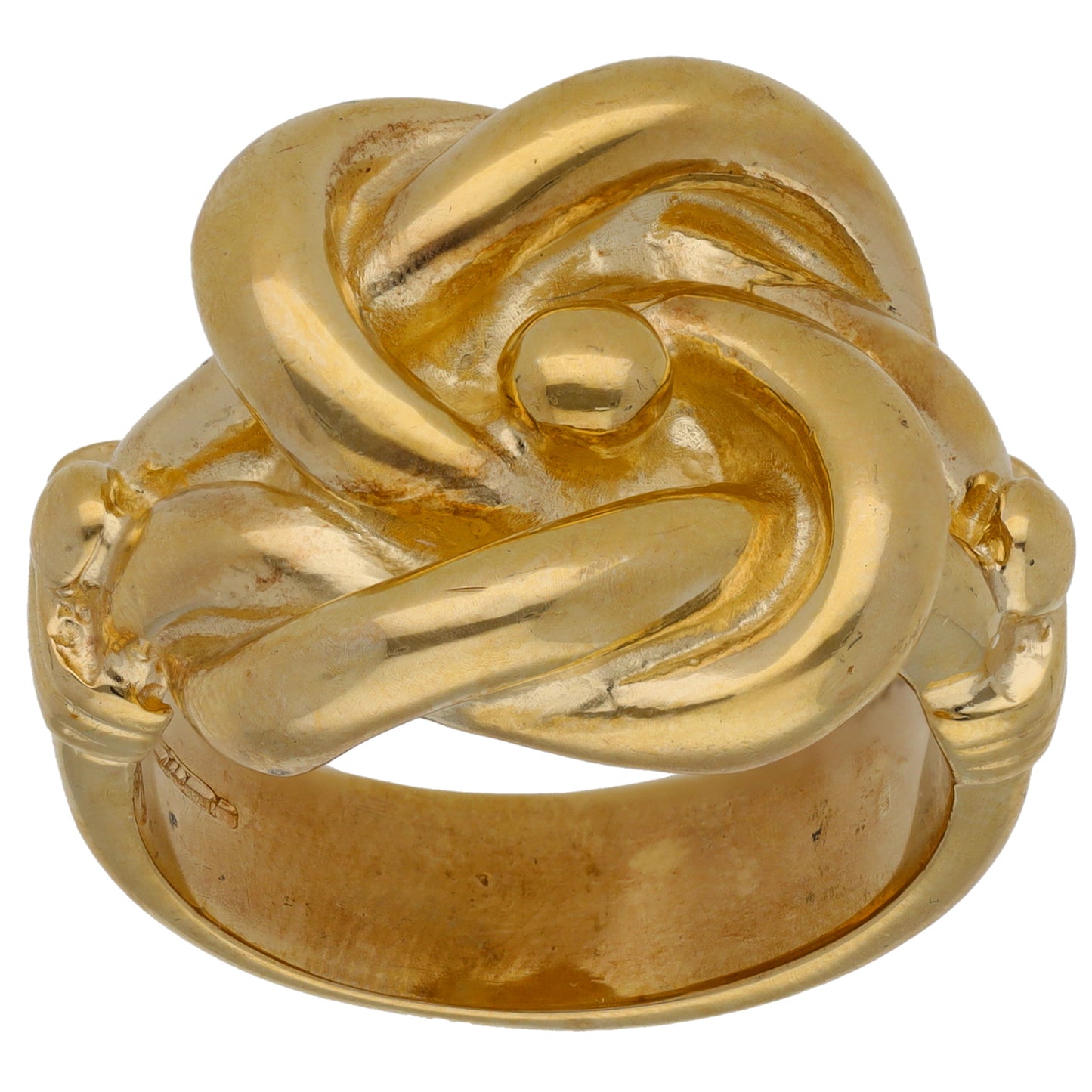 9ct Gold Knot Ring Size X