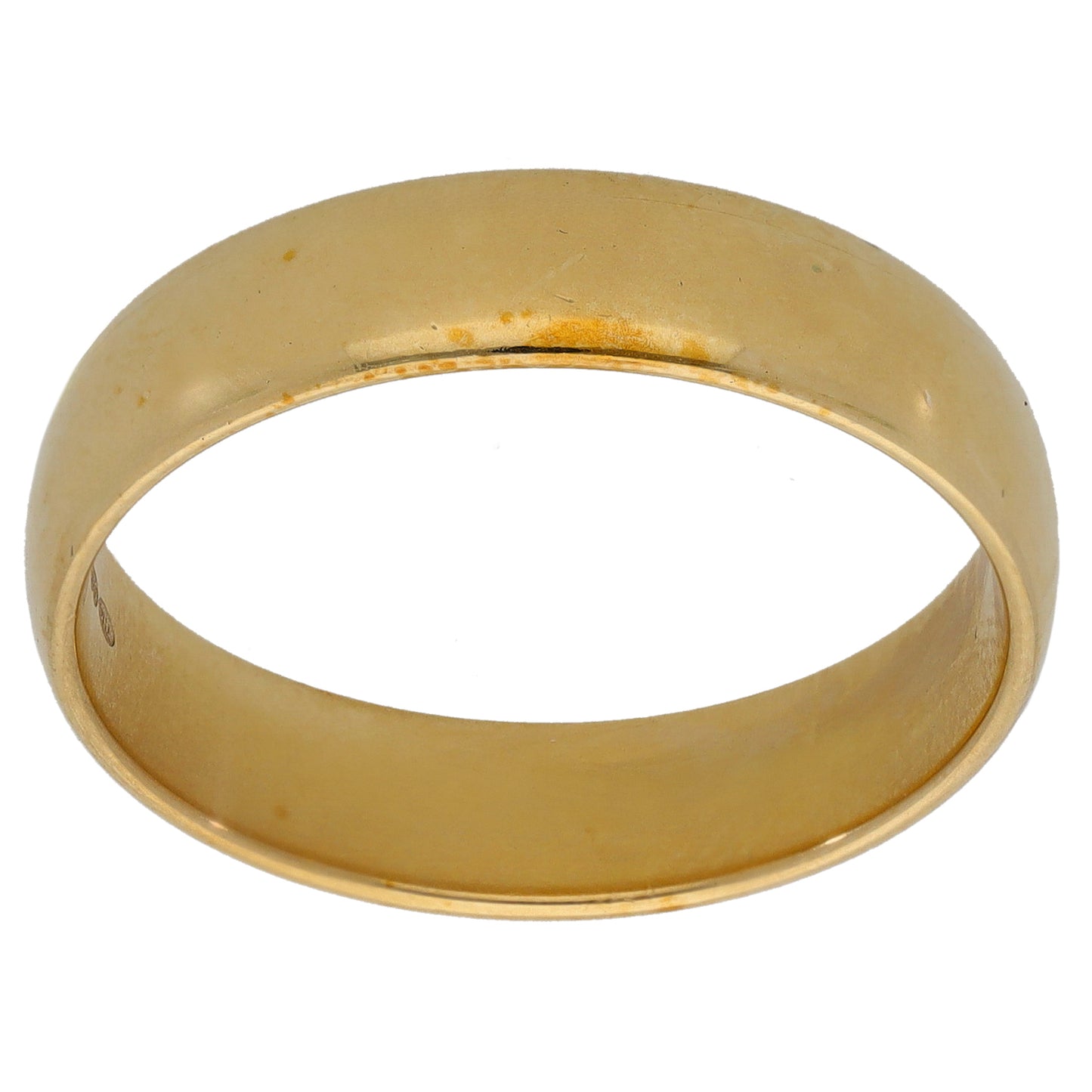 9ct Gold Plain Wedding Ring Size U