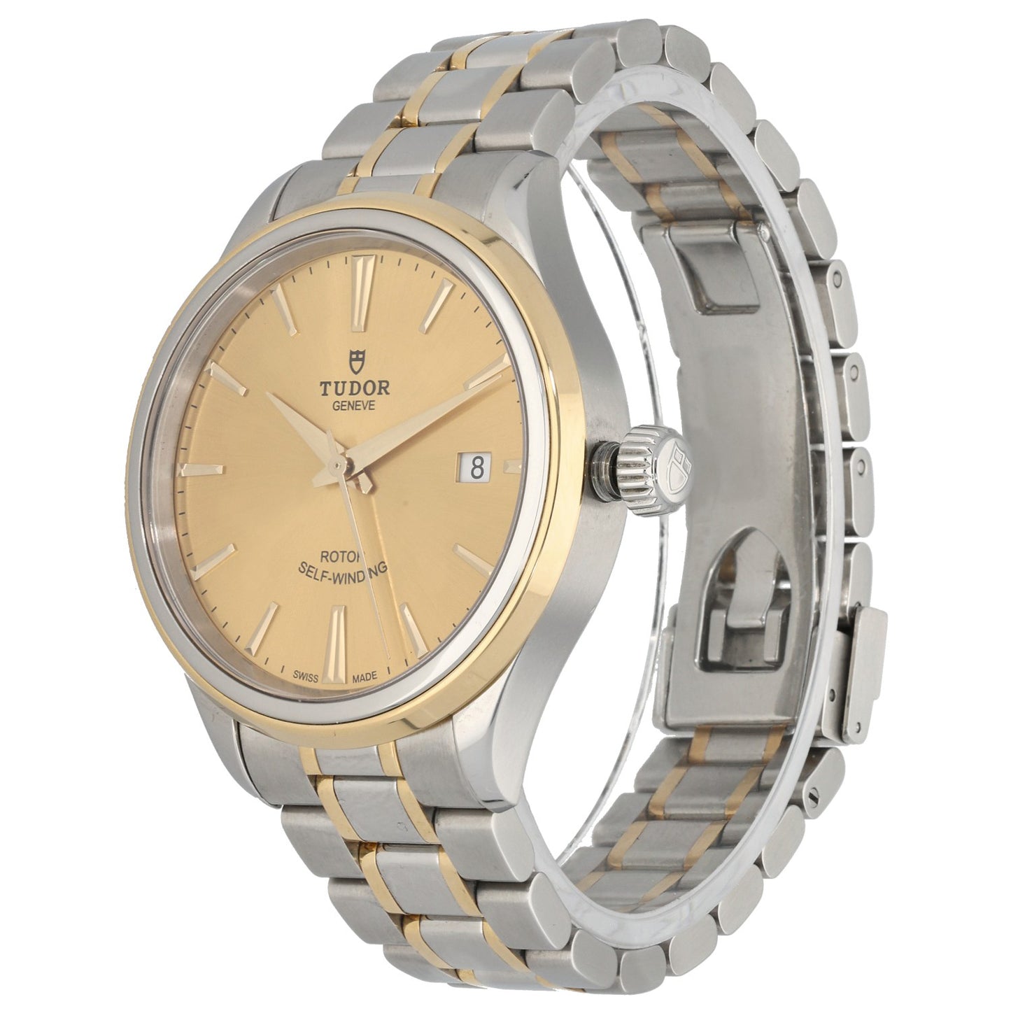 Tudor Style 12503 38mm Bi-Colour Watch