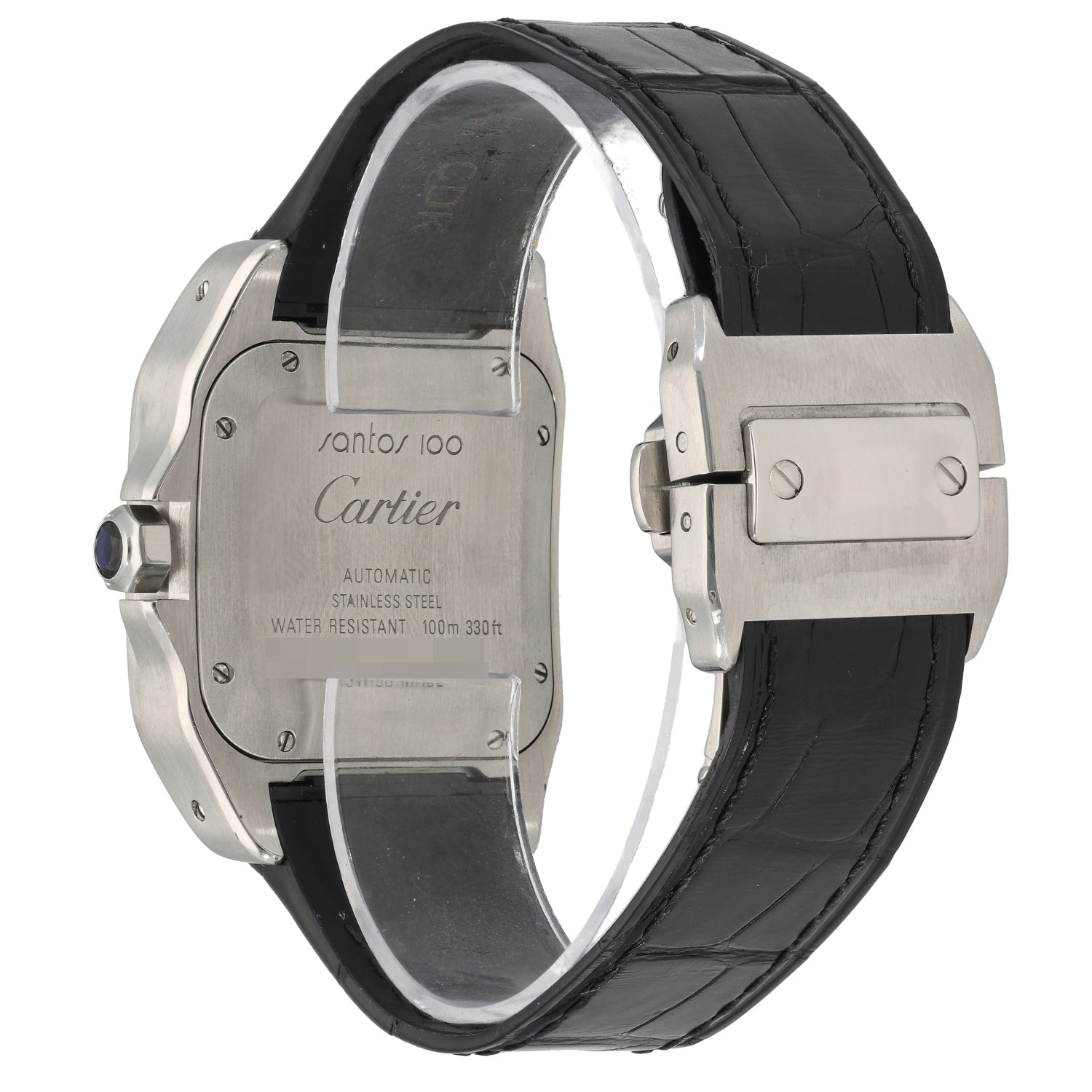 Cartier Santos 100 W20106X8 33mm Stainless Steel Watch