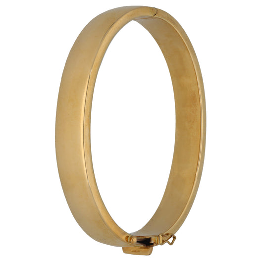 9ct Gold Hinged/Clasp Bangle
