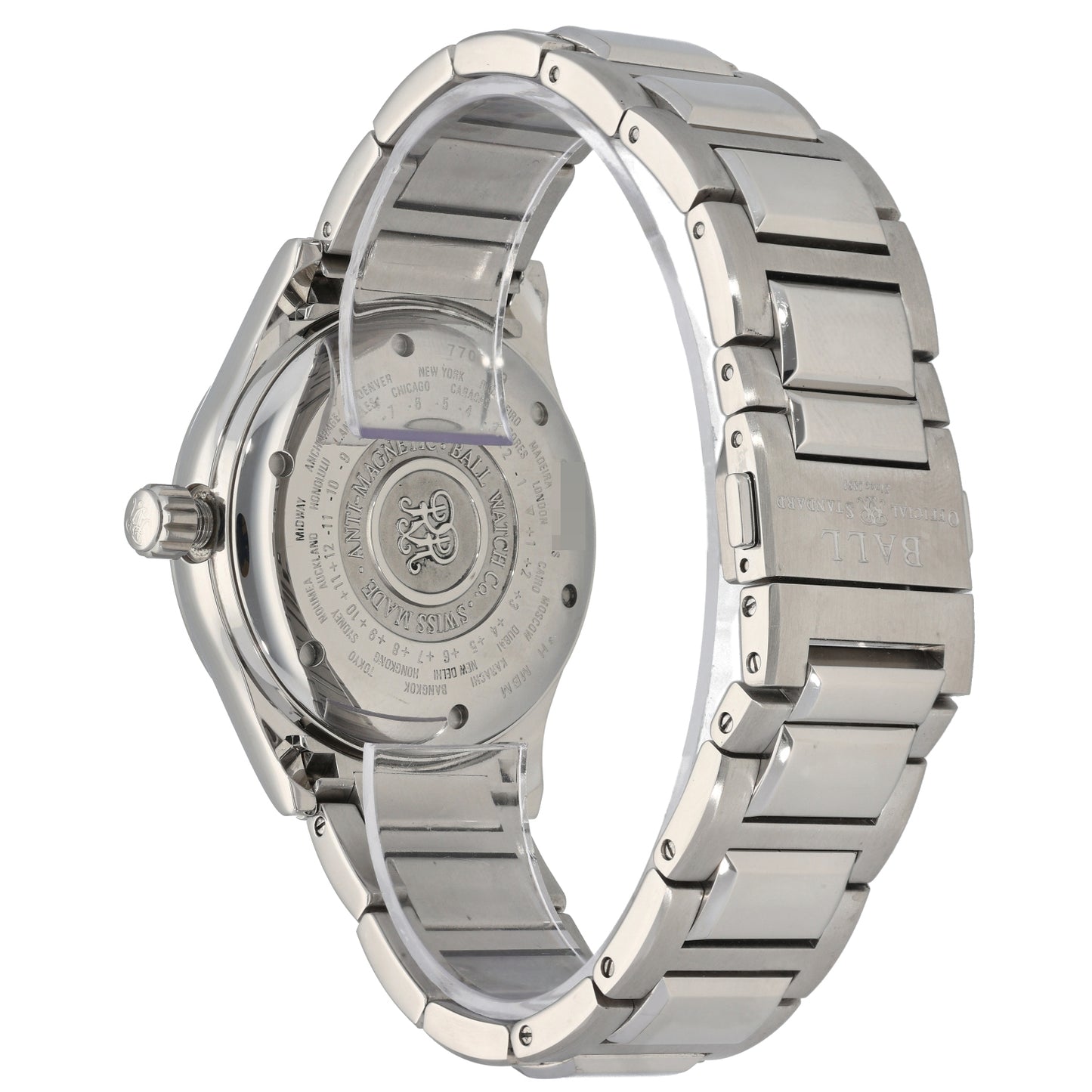 Ball Engineer II Ohio GMT GM1032C 40mm Stainless Steel Watch