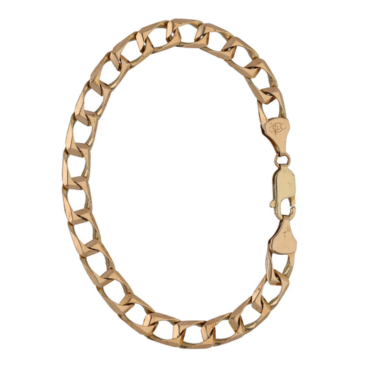 9ct Gold Curb Bracelet