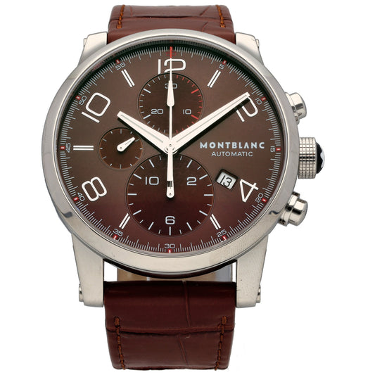 Montblanc Timewalker 7204 43mm Stainless Steel Watch