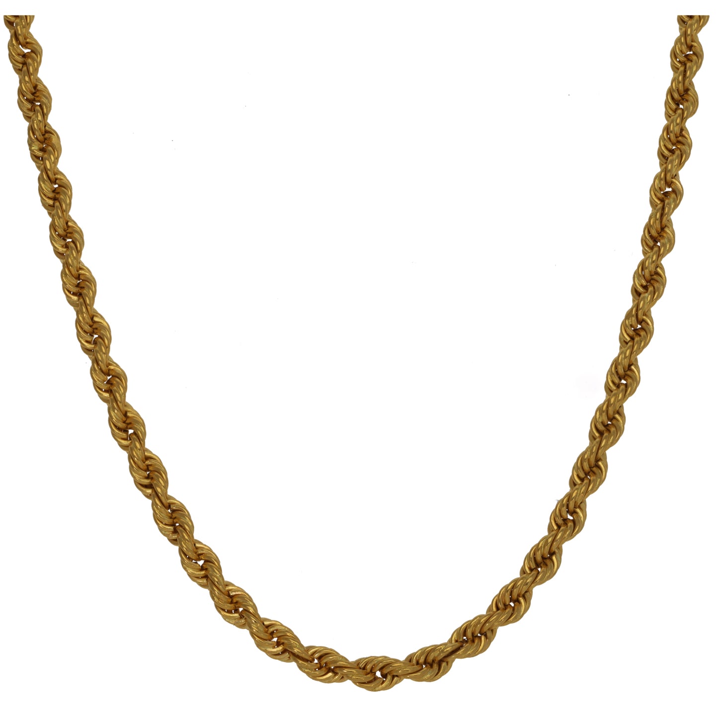 22ct Gold Rope Chain 24"