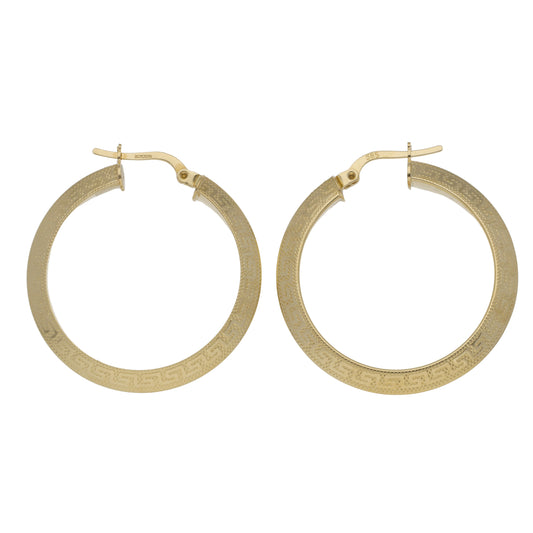 14ct Gold Hoop Earrings