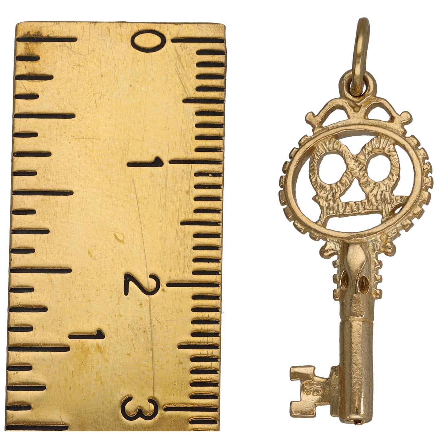 9ct Gold Key Pendant