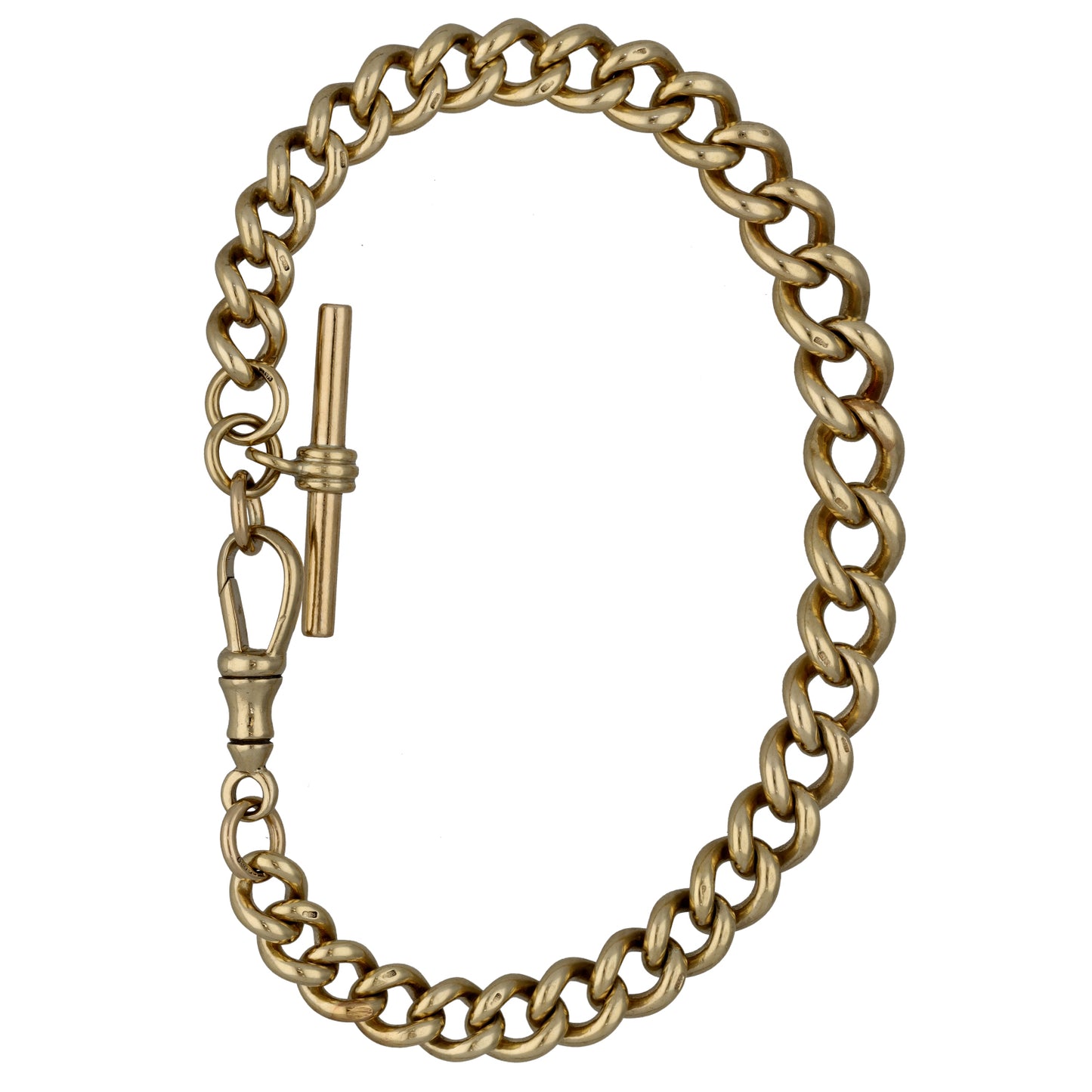 9ct Gold Curb Bracelet