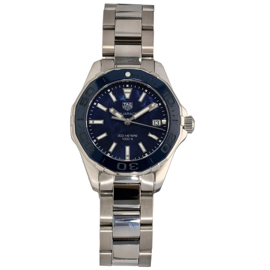 Tag Heuer Aquaracer WAY131S 32mm Stainless Steel Watch
