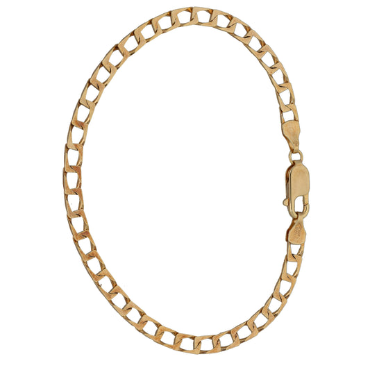 9ct Gold Curb Bracelet