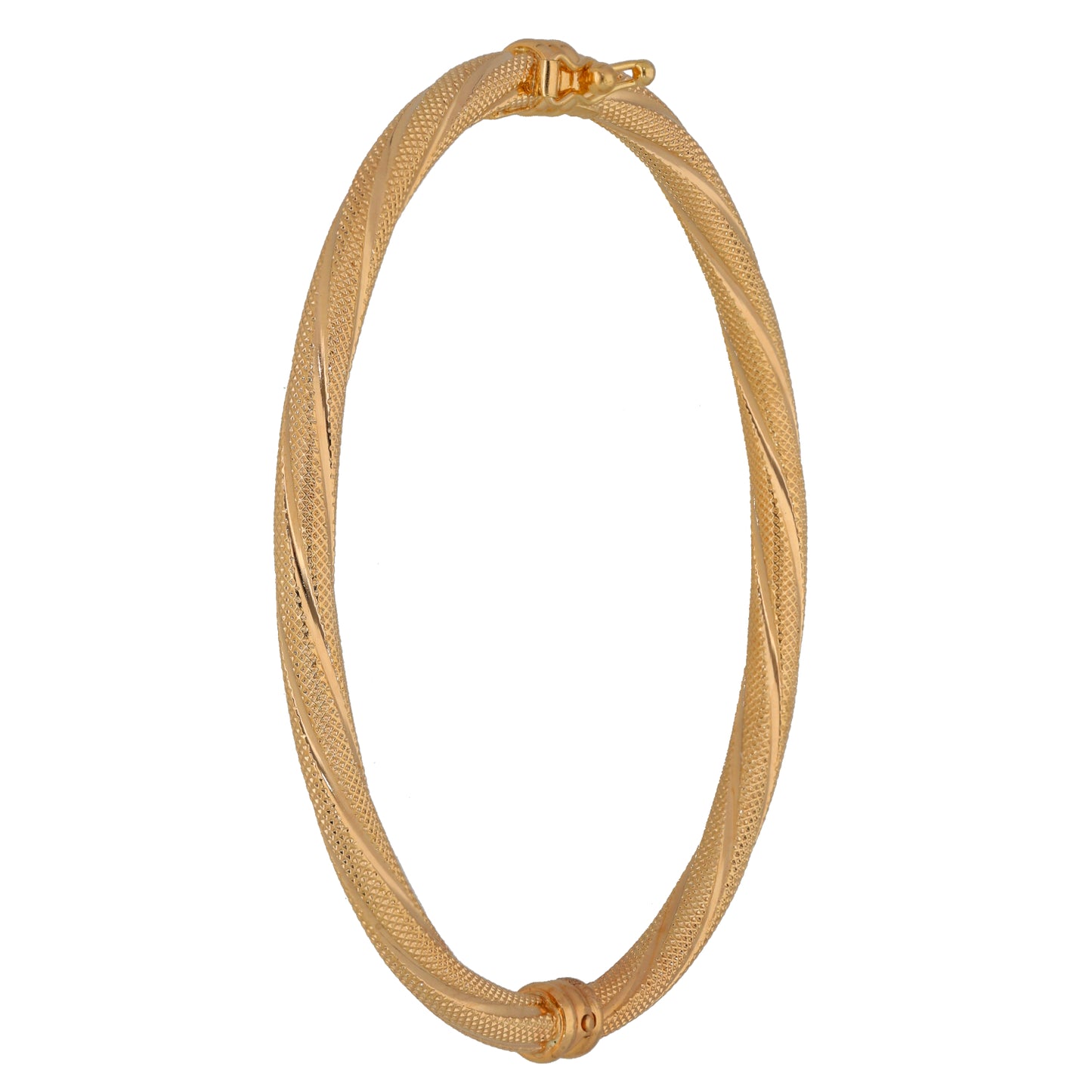 9ct Gold Hinged/Clasp Bangle